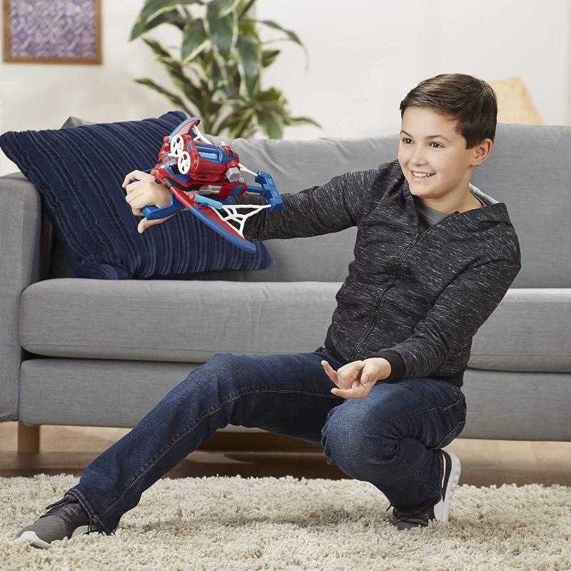 Marvel Spider-Man Web Shots Spiderbolt Nerf Powered Blaster