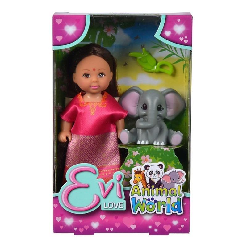 سيمبا - دمية إيفي مع الحيوانات البرية