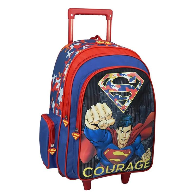 Superman Attack Trolley Bag - 18 Inches