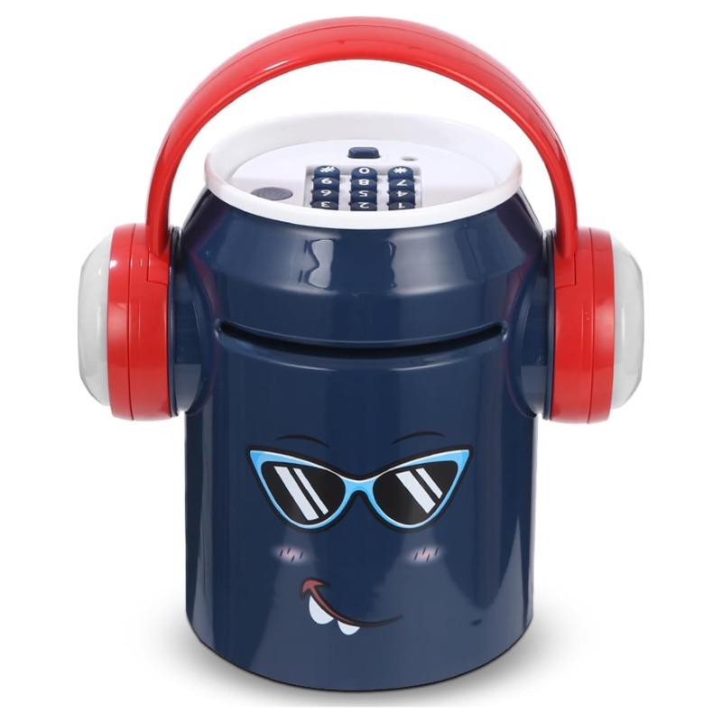 جهاز الصراف الآلي الذكي ببصمة الإصبع لون أسود