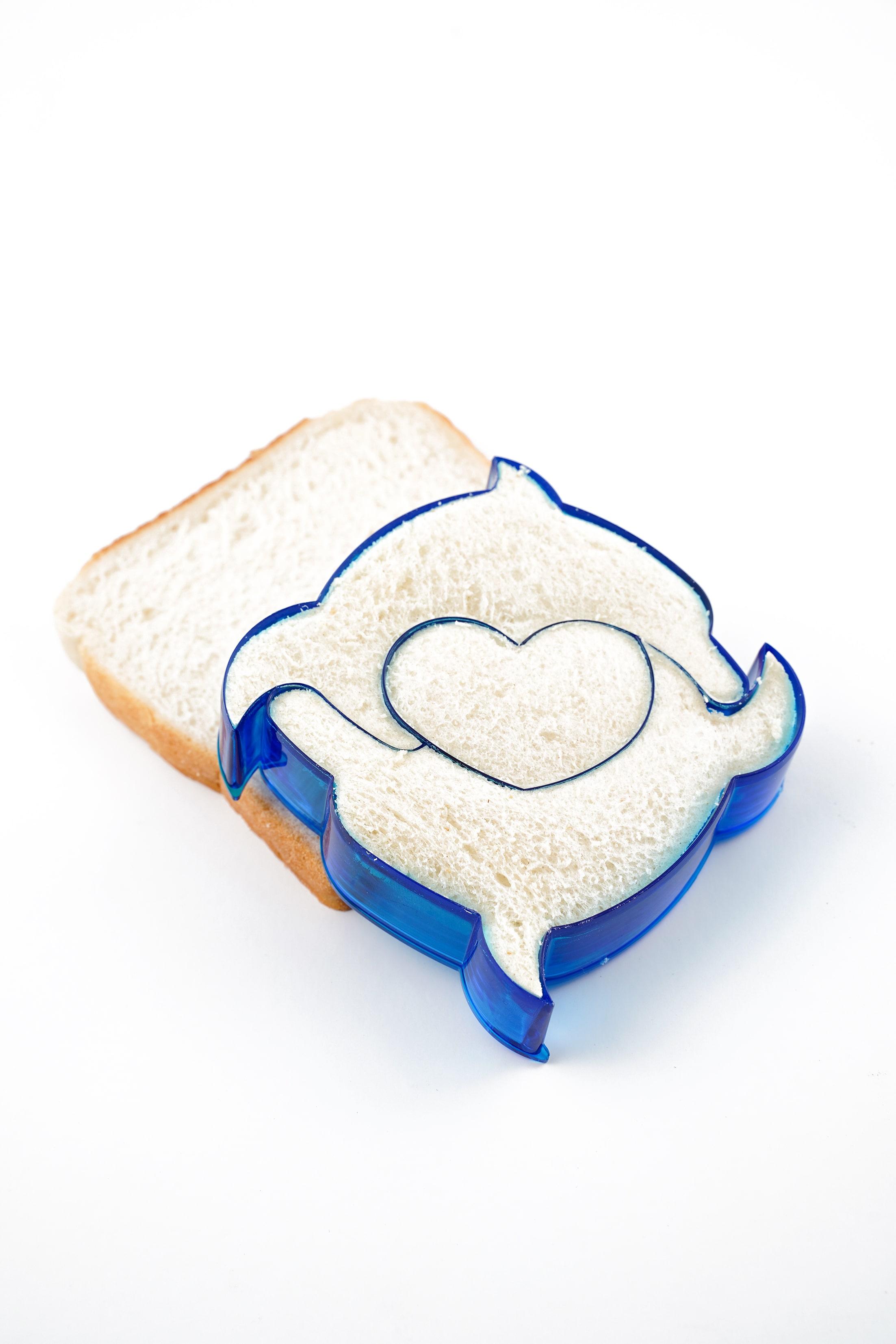 Tiny Wheel - Blue Dolphin Toast Cutter