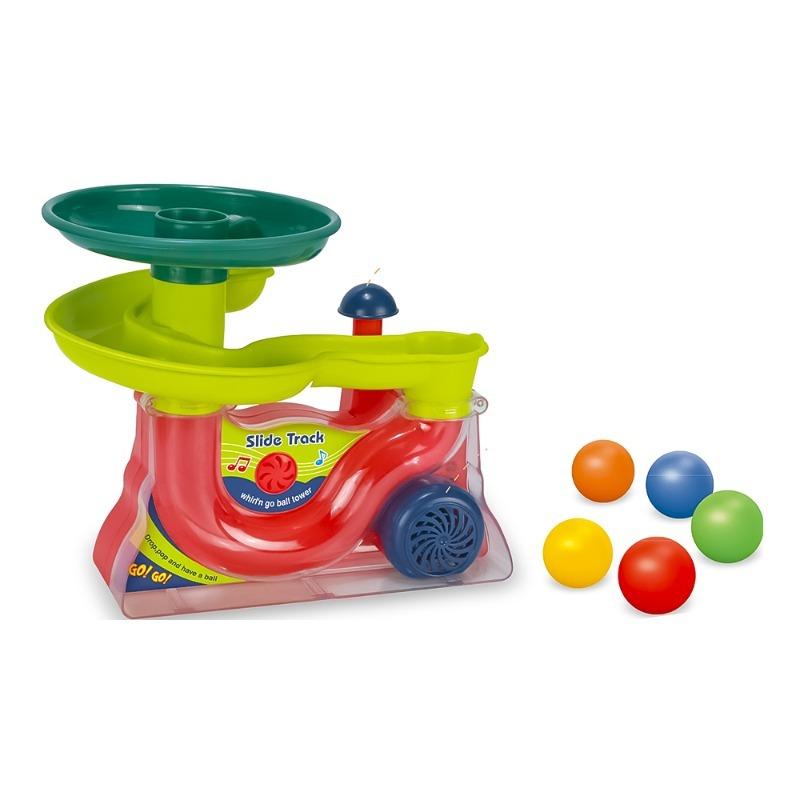 Buy 1 Get 1 Junca Slide Track Go Ball + Junca Lovable Lion Shape Sorter