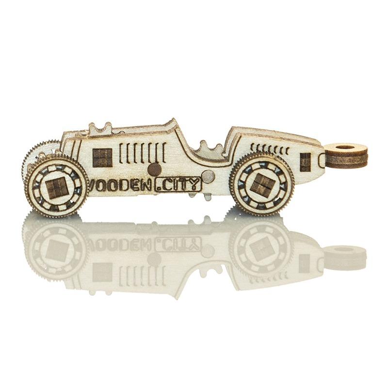وودن سيتي - بازل السيارات الرياضية الخشبية ثلاثية الأبعاد