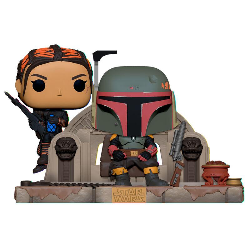 Funko Pop Moment TV Mandalorian Boba Fett And Fennec Shand