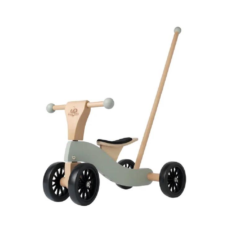 كيندر فيتس - دراجة تيني جليدر لون أخضر