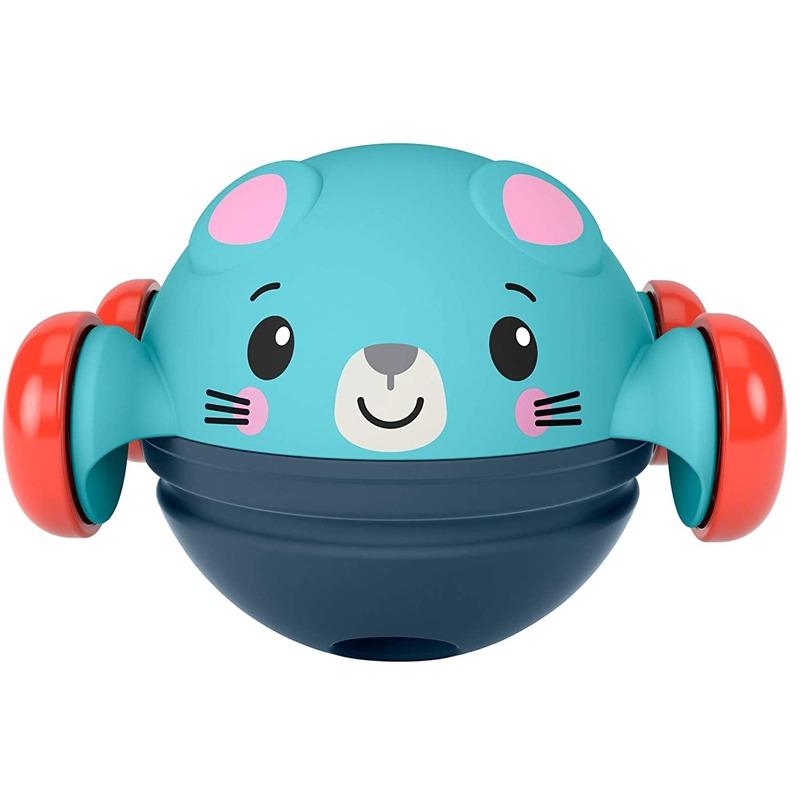 Fisher-Price Roll Pop And Zoom Friends Toy Vehicle - Light Blue