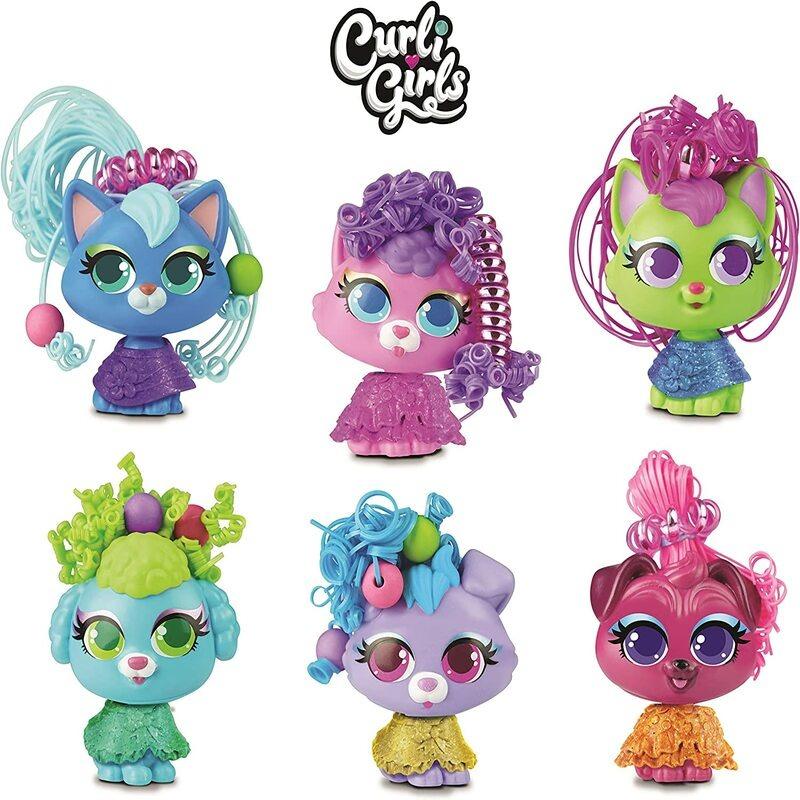 Curli Girls Curly Pets Salon Surprise Ball Set 1 Piece- multiple Shapes