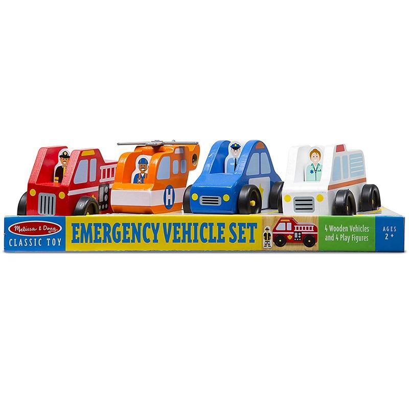Melissa and Doug Emergency Vehicle Set