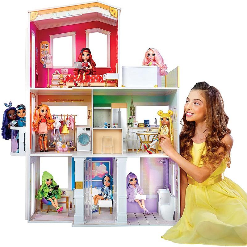 Rainbow High House Playset 3-story Dollhouse