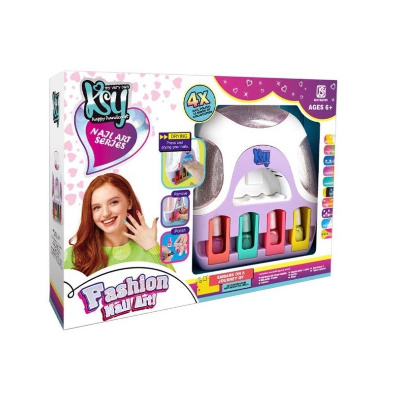 مجموعة فن الأظافر العصرية للأطفال