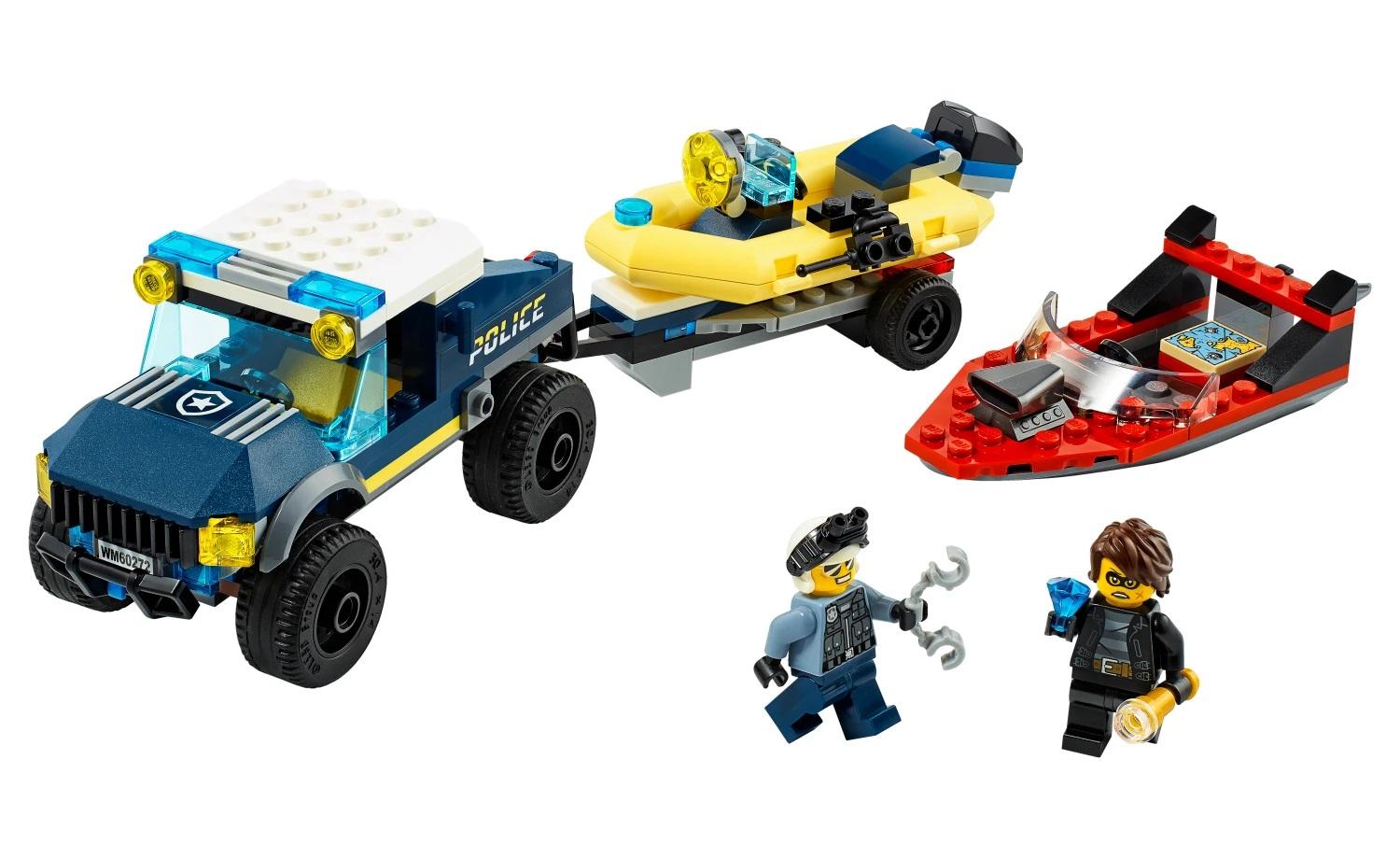 LEGO City Elite Police Boat Transport