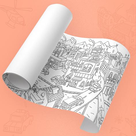 ميدير - رول تلوين المدينة 10 أمتار