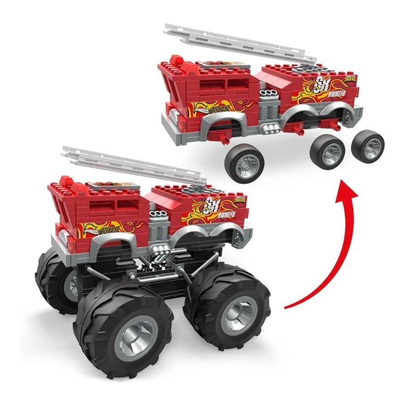 Hot Wheels HW 5-Alarm Monster Truck Building Set