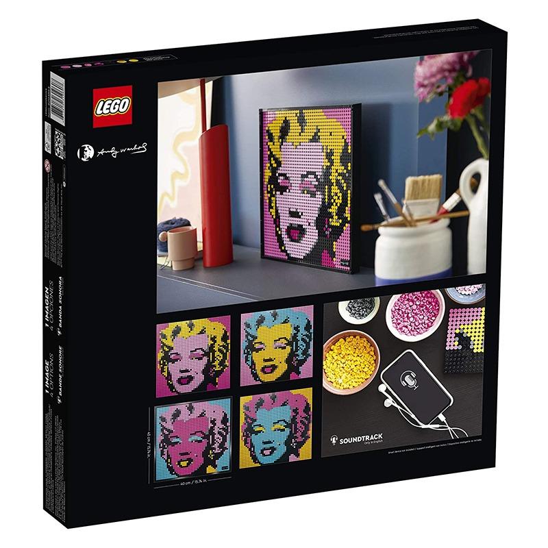 Lego Art Andy Warhol’s Marilyn Monroe