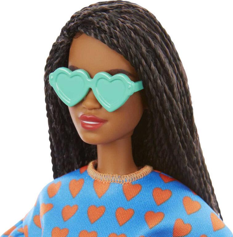Barbie Fashionistas Doll With Long Braided Black Hair