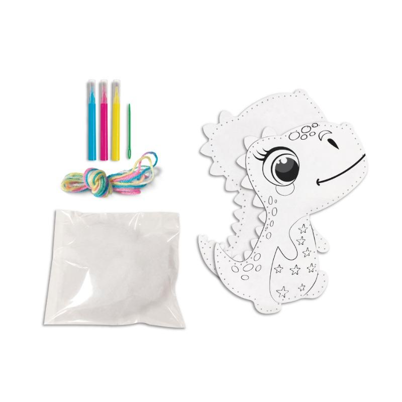 Sew Star Degradable Felt Diy Animal Doll kit - Dinosaur