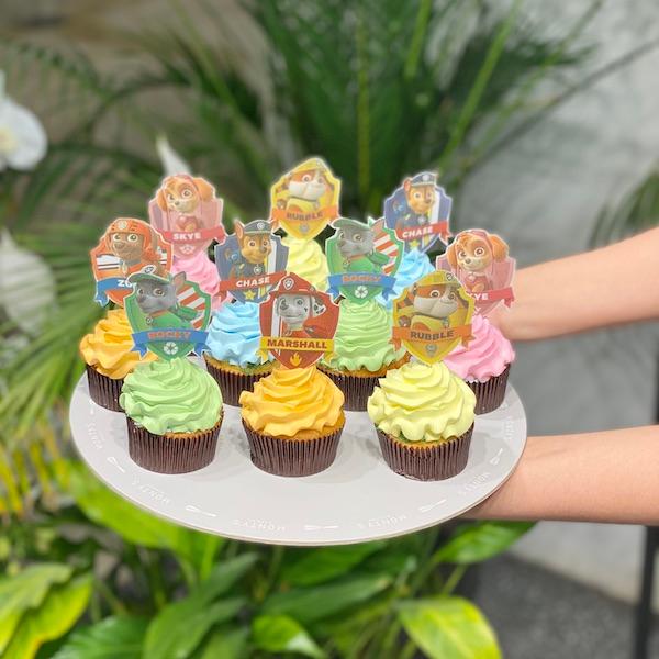 Monty's Paw Patrol Cupcakes