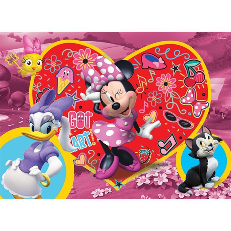 Lisciani - Puzzle Df Supermaxi 108 Minnie