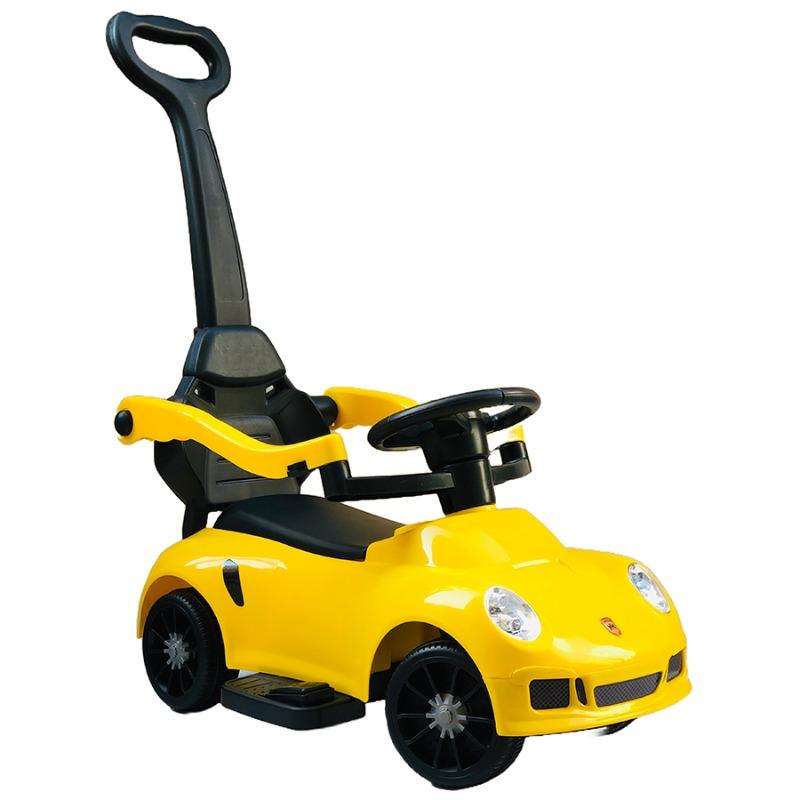 إم زي تي - سيارة ركوب بالدفع مع ضوء وموسيقى لون أصفر
