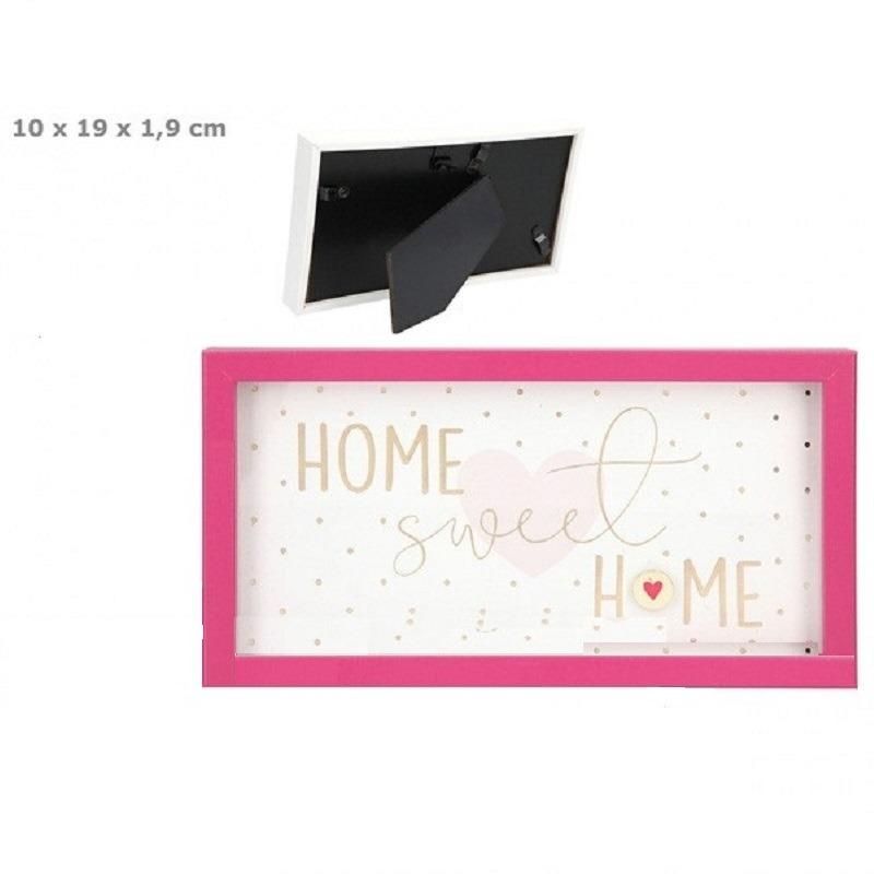 توب مودل - إطار خشبي للصور بعبارات جميلة - كبير