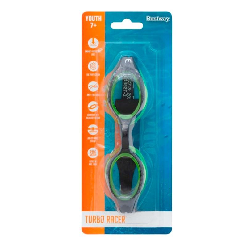 Bestway Turbo Racer Swim Goggles - Multicolor