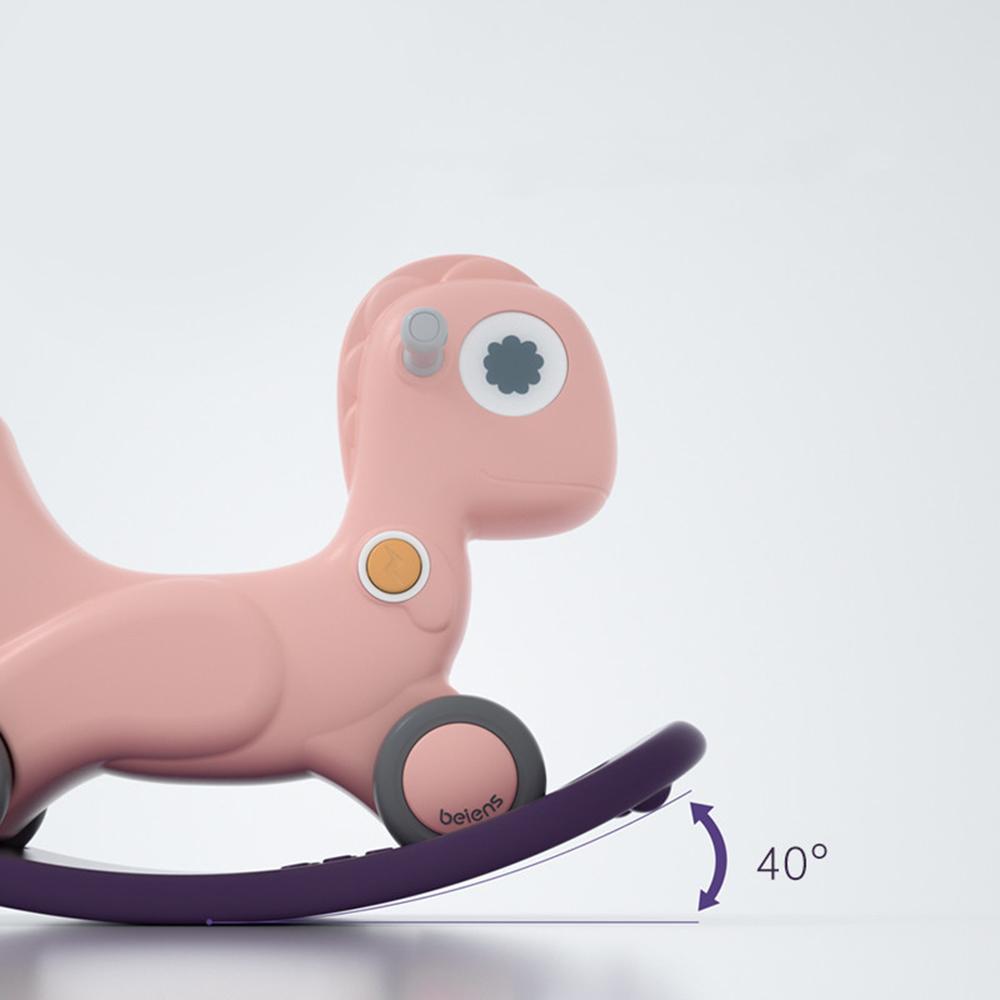 Beiens 2 in 1 Rocking Horse - Pink
