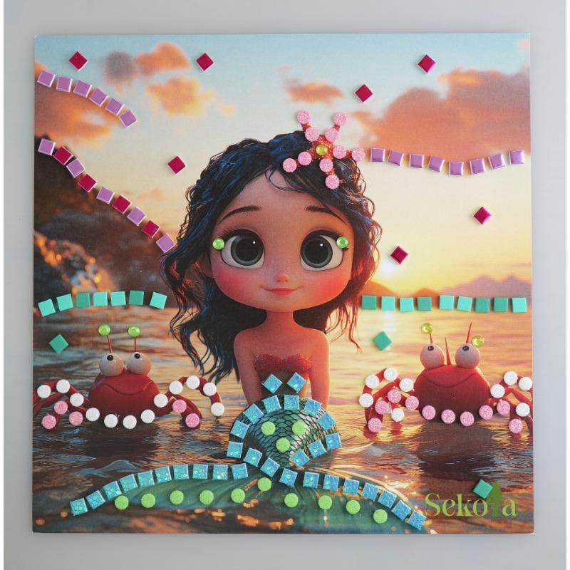 Sekoia Mosaic My Mermaid Kingdom - Creative Mosaic Art Set