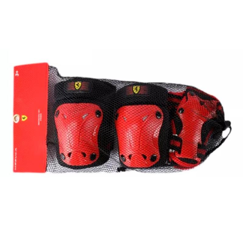 Ferrari Skate Protector Set Red - 2 X Small