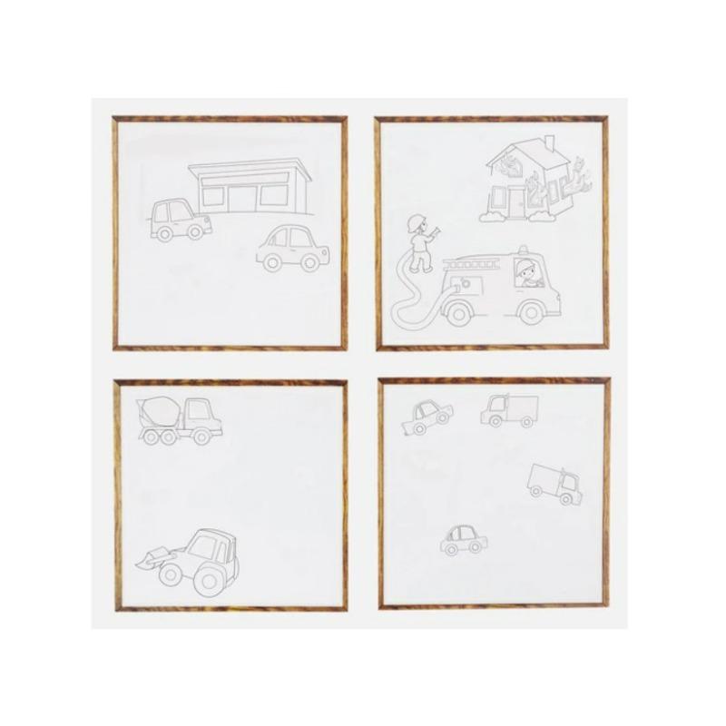 تايجر ترايب - مجموعة تلوين عالم الرسم السحري