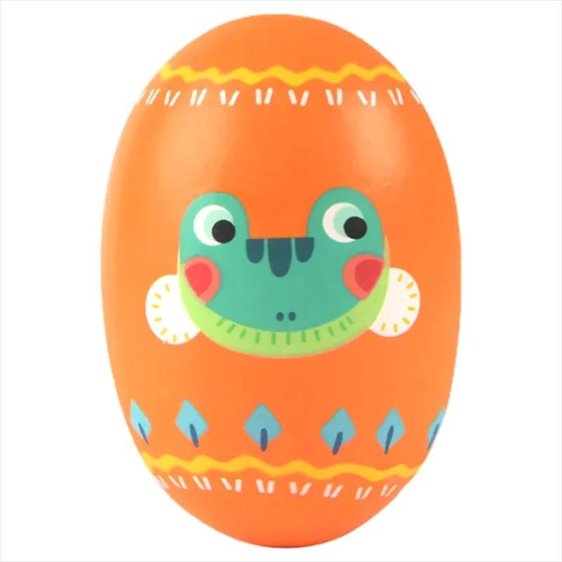 Mideer Sand Egg Shaker - Frog