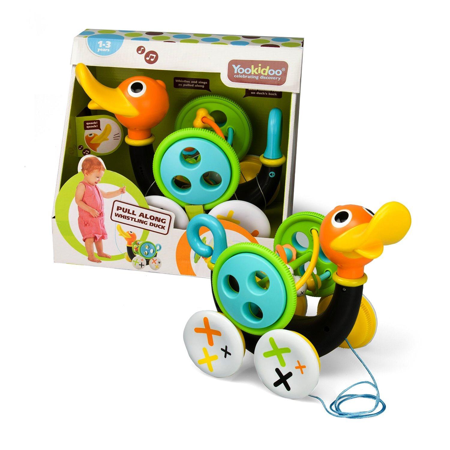Yookidoo Whistling Pull Along Duck