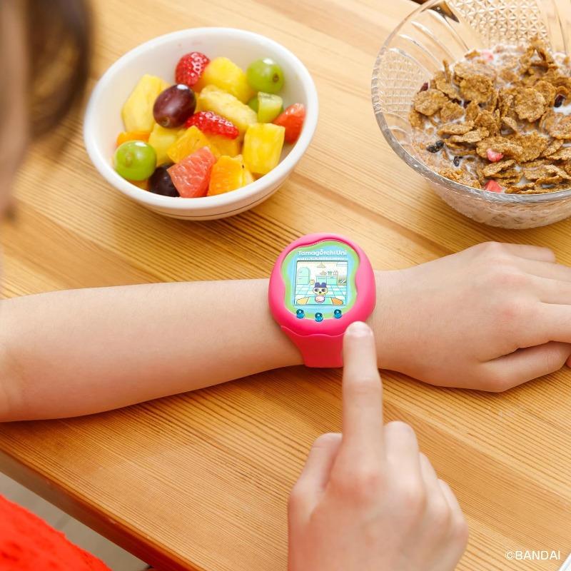 بانداي - لعبة تاماجوتشي يوني لون وردي