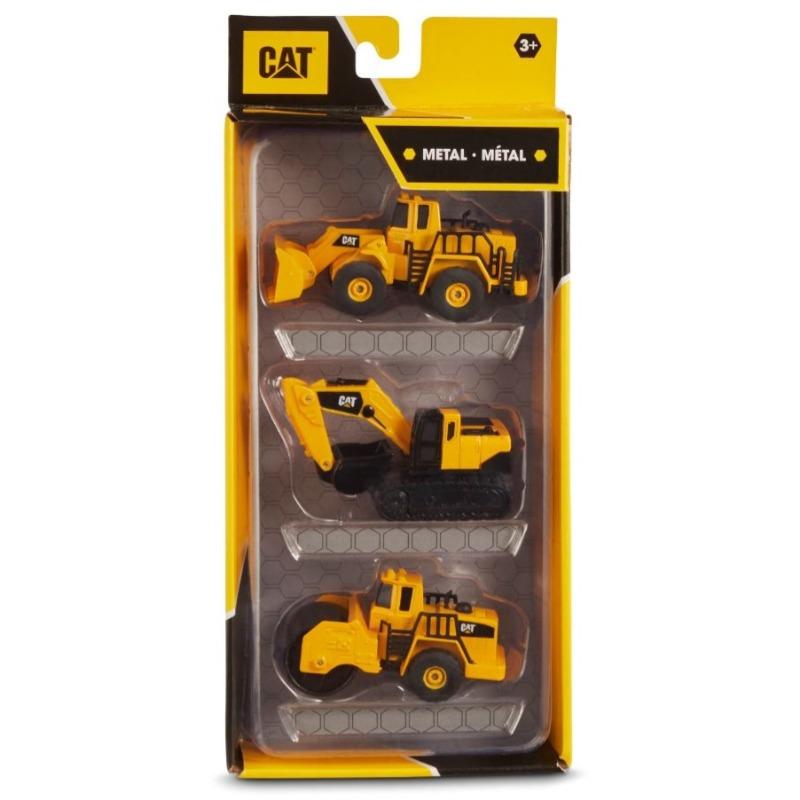 CAT Metal Machines - 3 Pcs