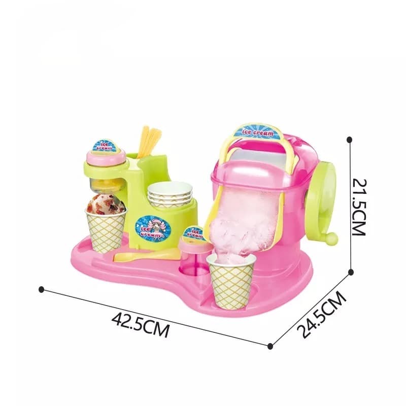 Buy 1 Get 1 Free Diy Chocolate Machine - Blue + Diy Ice Cream Machine - Pink