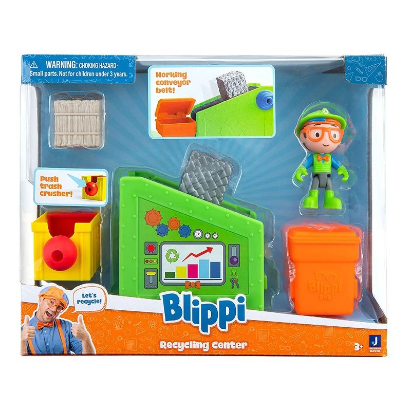 Blippi Little Adventures Playset Recycling Centre