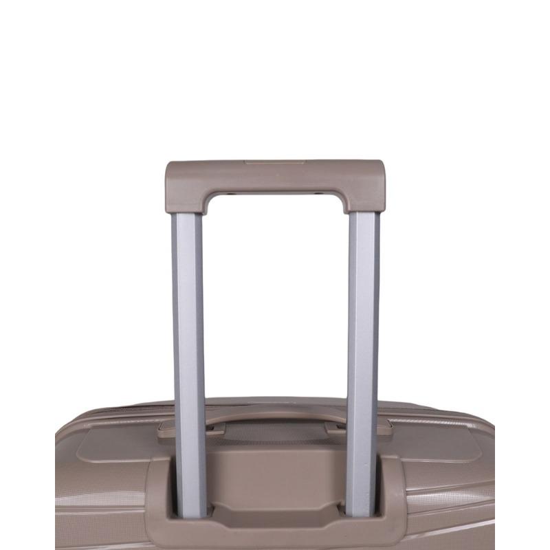 حقيبة سفر بعجلات مقاس 20 بوصة لون كافية