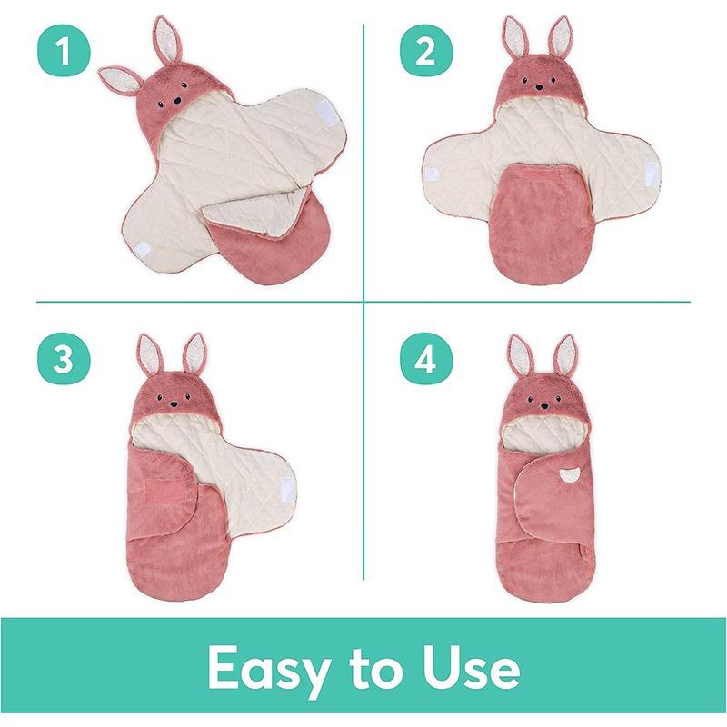 جوند - بطانية لف للاطفال حديثي الولادة او سو سناجلي الأرنب