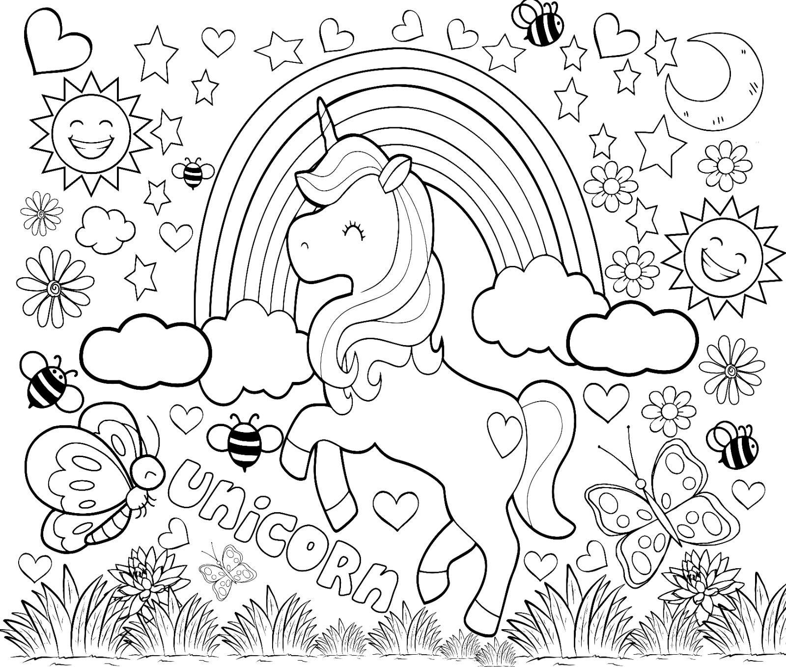 تلوين بازل اليونيكورن - 68 قطعة