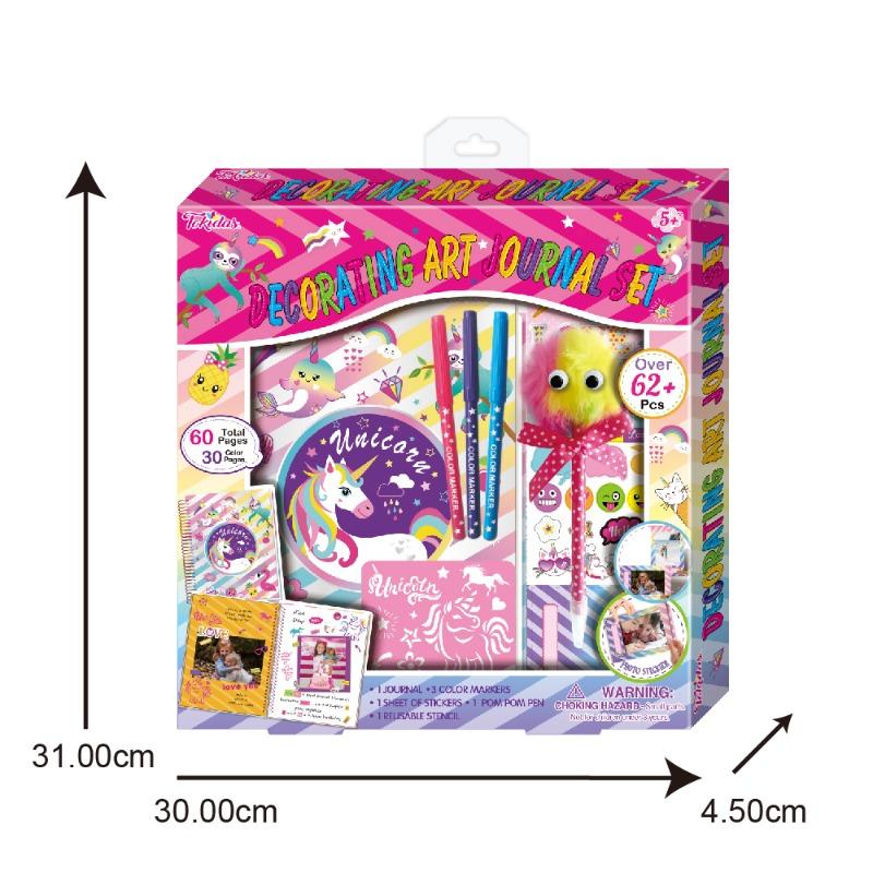 يونيكورن مجموعة تزيين مفكرة