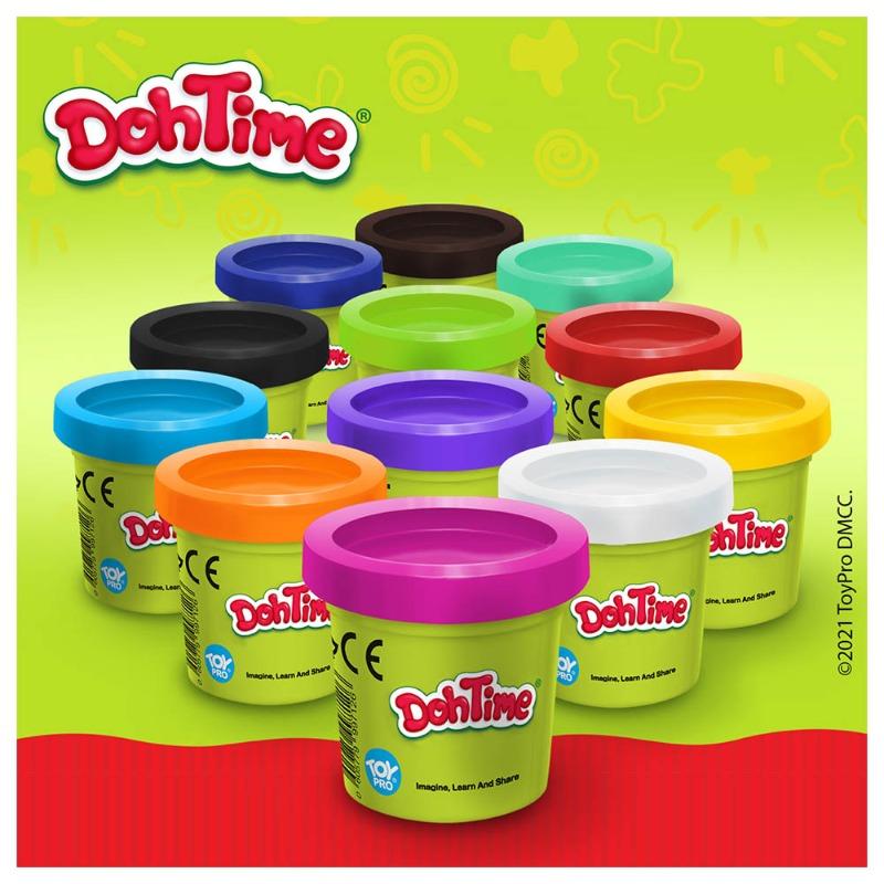 Doh Time 3oz DT Single Can 85g - Multicolors