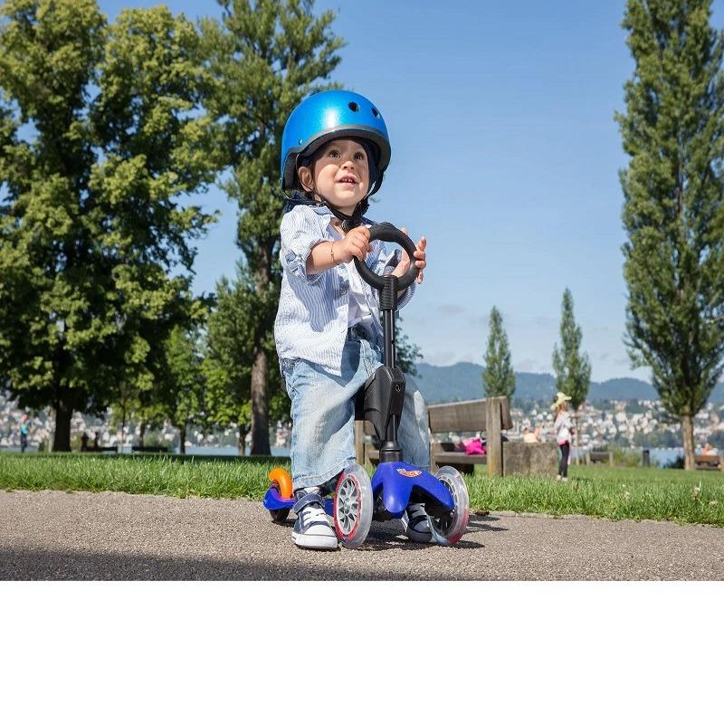 Mini Micro 3 In 1 Classic Blue Scooter