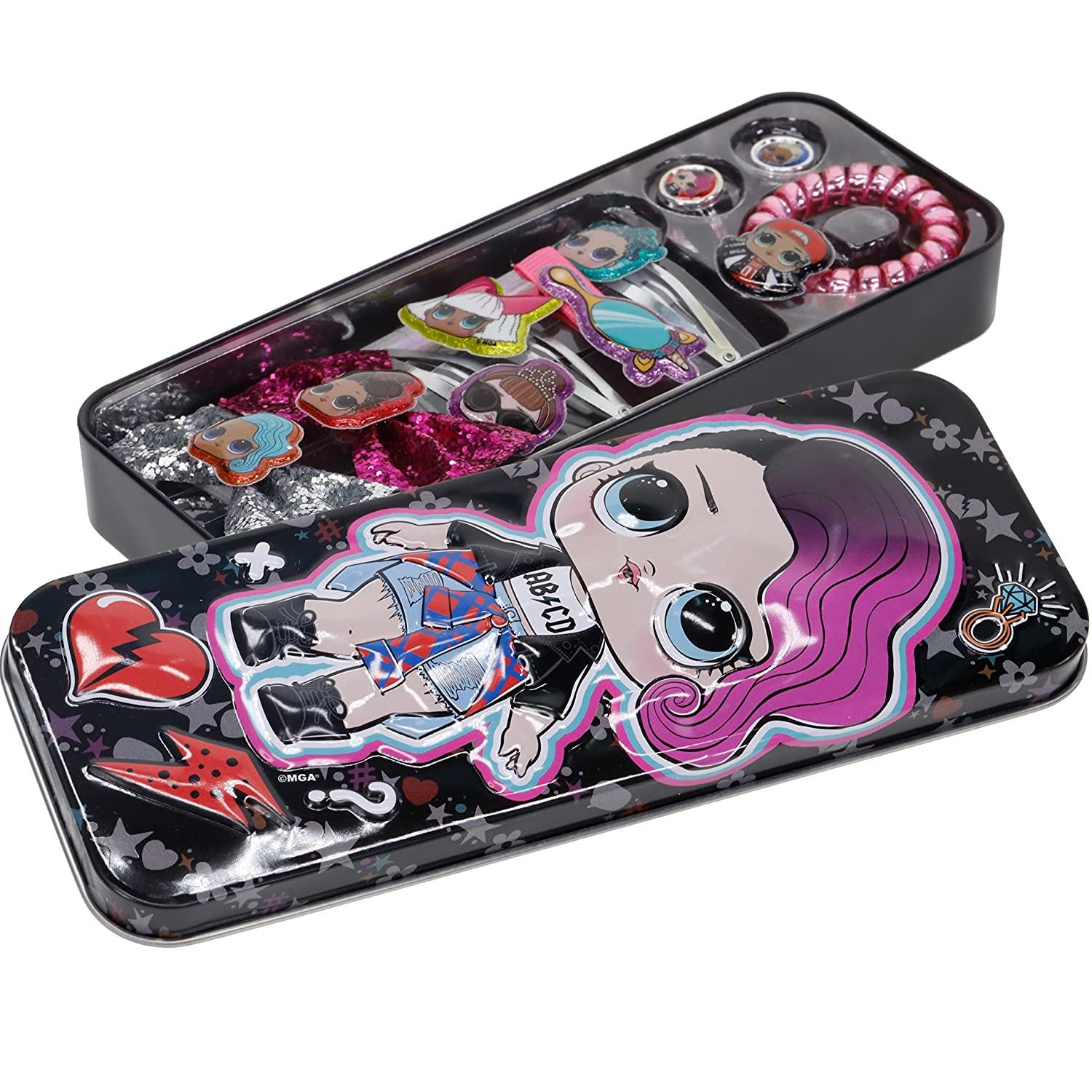 L.O.L. Surprise Hair Accessories With Pencil Case Tin