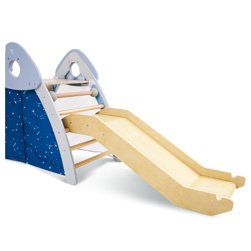 Hape - 4-in-1 Climb And Slide Gym Set