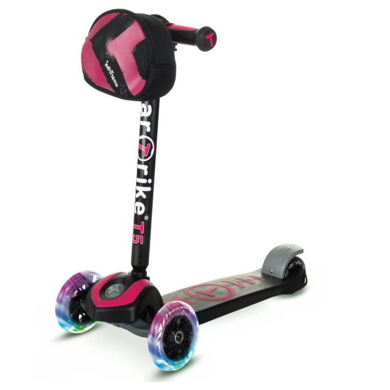 Smartrike T5 three wheel scooter - Pink