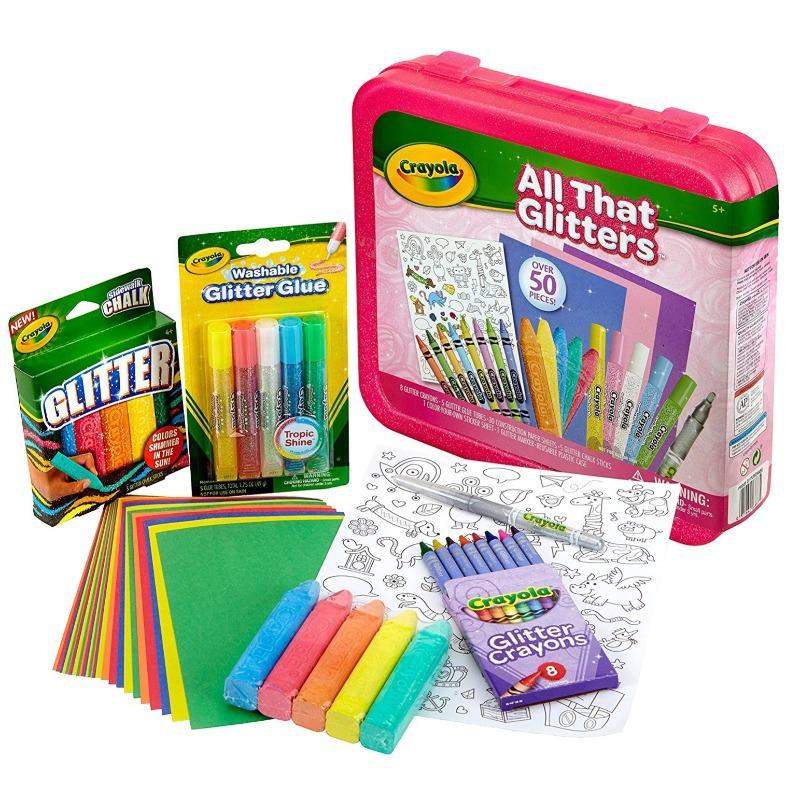 Crayola All That Glitters Art Case Set
