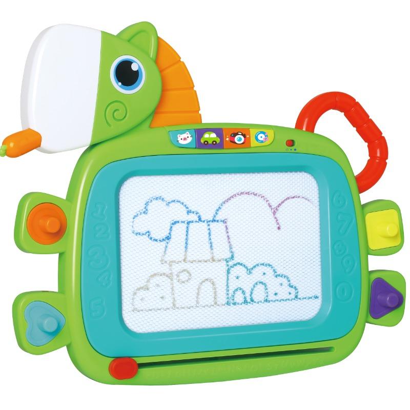 لوح الرسم المغناطيسي بالموسيقى والأضواء