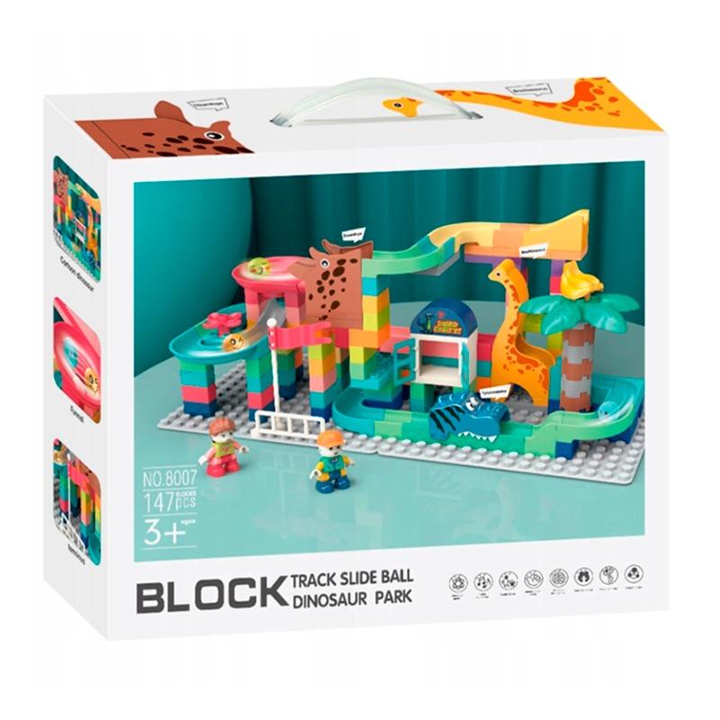 Ibi-Irn Cube Track Dinosaur Park Building -147 Piece