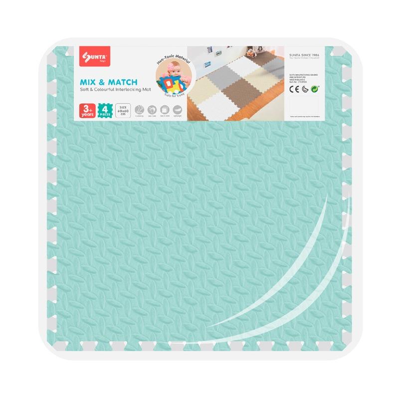 Sunta Plain Puzzle 4pcs - Grey/White