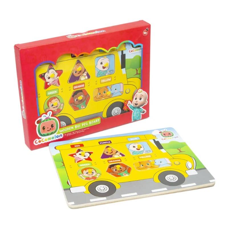 Cocomelon Wooden Bus Puzzle - 6 Pieces