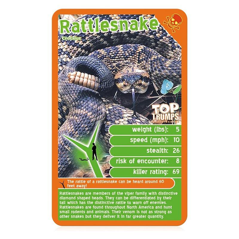 توب ترامبس - لعبة بطاقة المفترسين